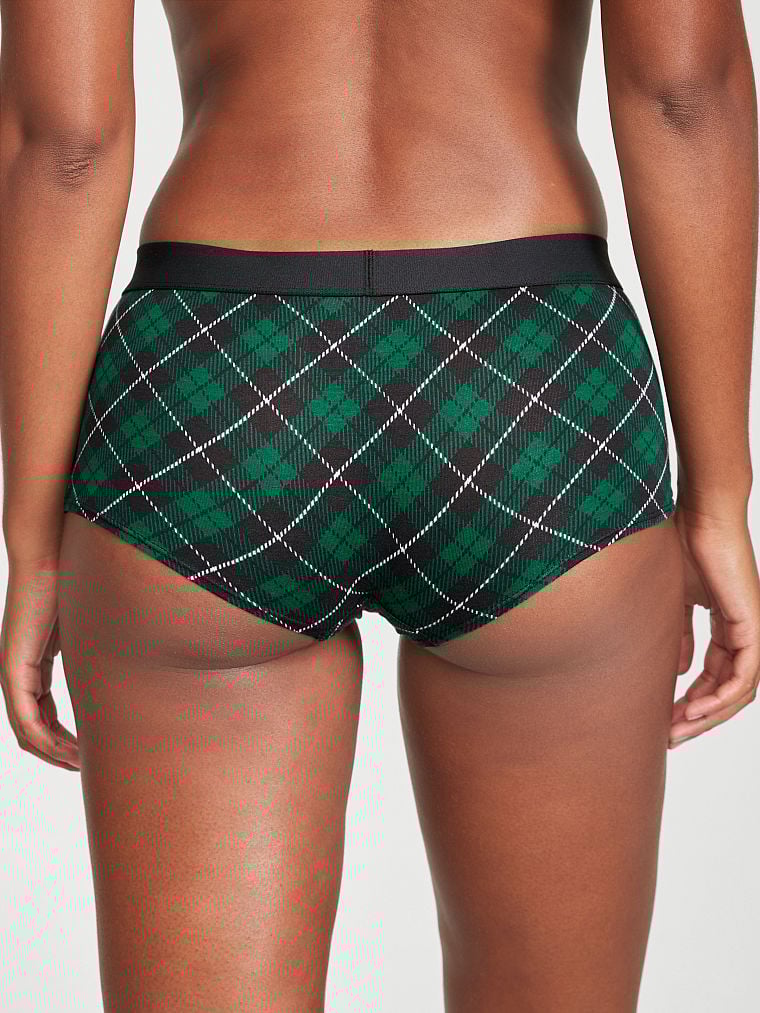 Shine Patch Boyshort Panty