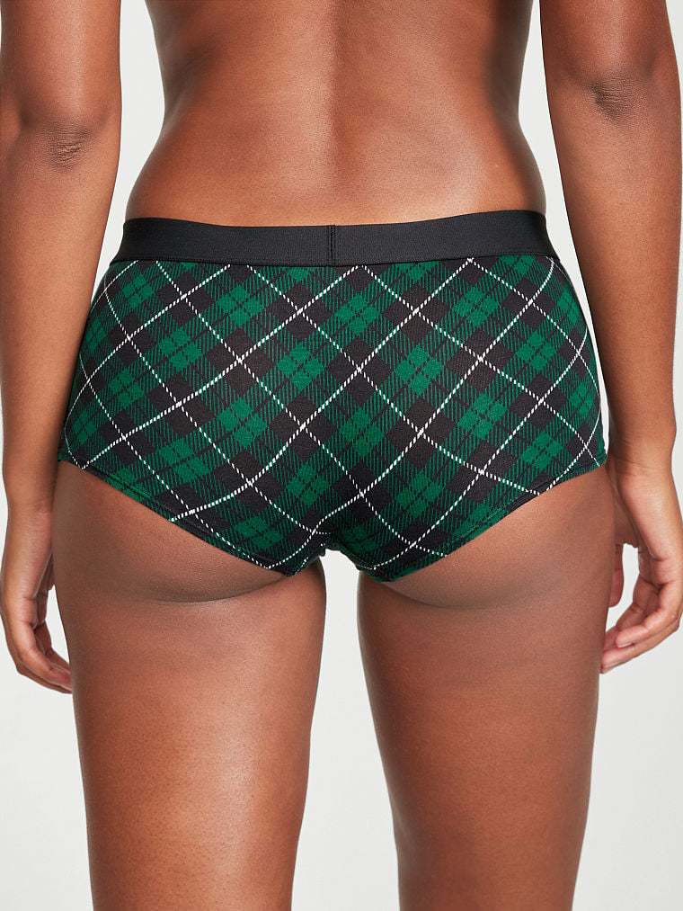 Shine Patch Boyshort Panty