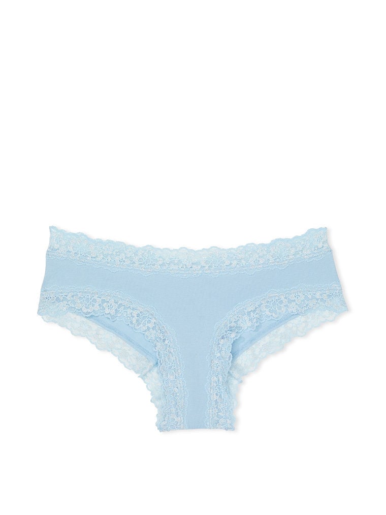 Posey Lace Waist Cotton Cheeky Panty