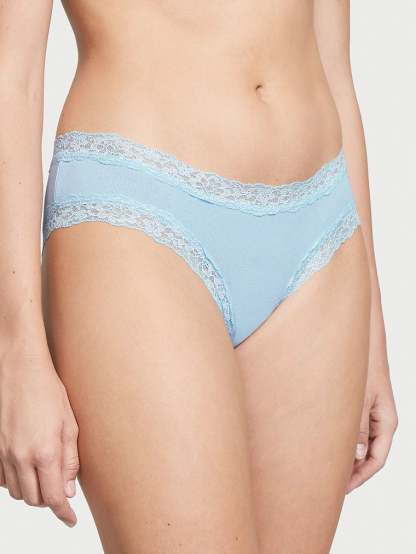 Posey Lace Waist Cotton Cheeky Panty