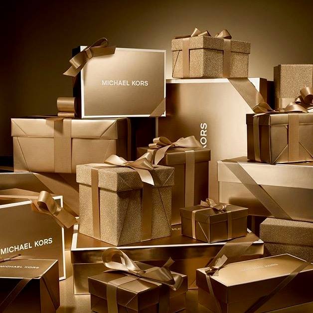NEW Michaethtl Kors Gift Box with Ribbon For LARGE bag