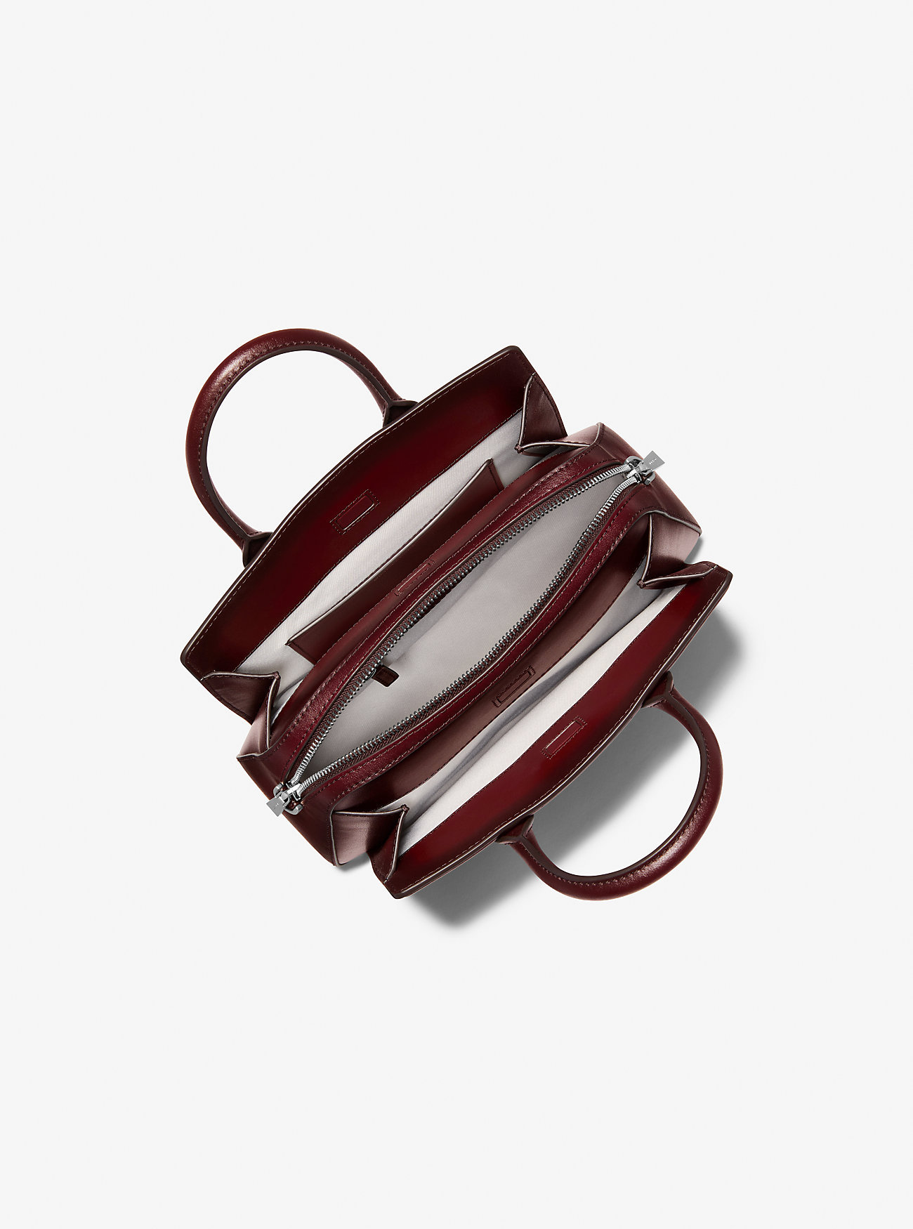 Laila Small Burnished Leather Satchel