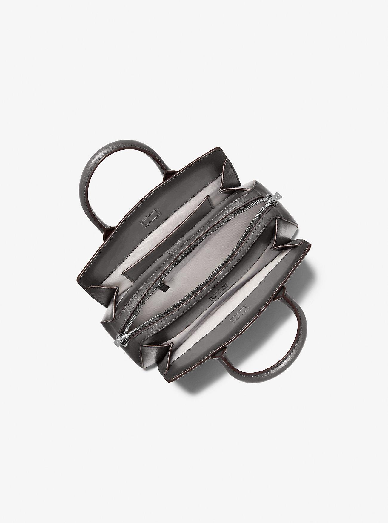 Laila Small Burnished Leather Satchel