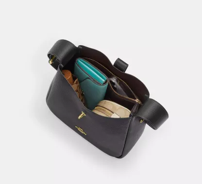 Hadley Convertible Crossbody Bag In Suede