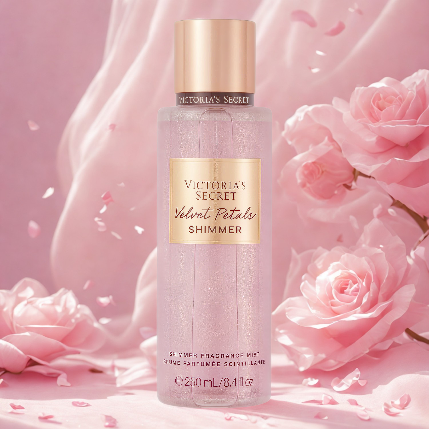 Body Splash Velvet Petals Shimmer Victoria's Secret 250ml