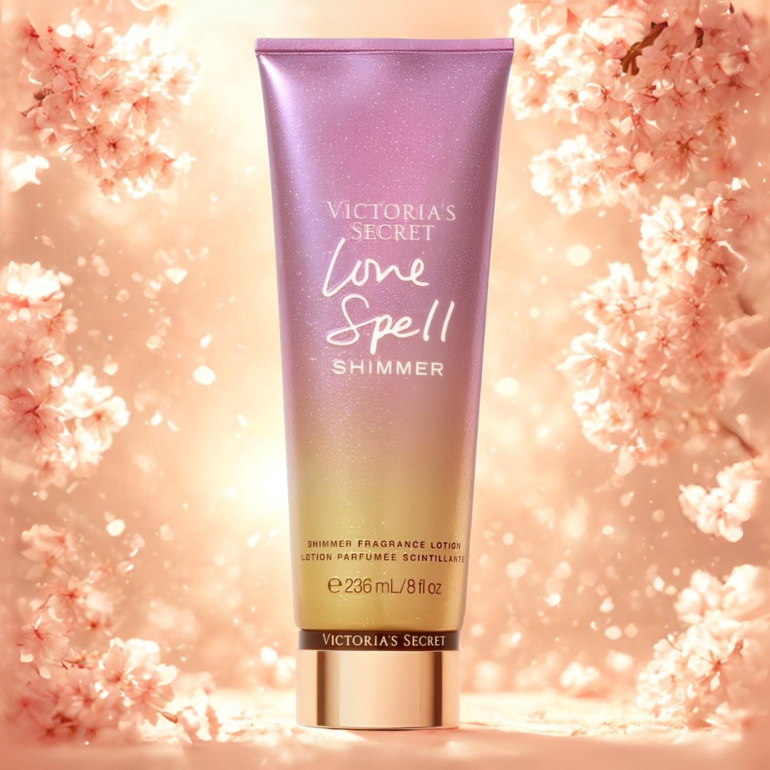 Hidratante Love Spell Shimmer Victoria's Secret 236ml