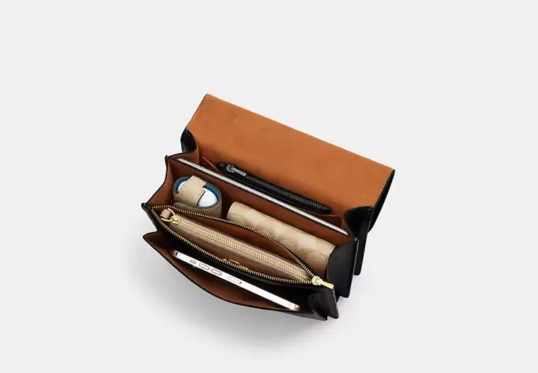 Klare Crossbody Bag With Wild Strawberry Print