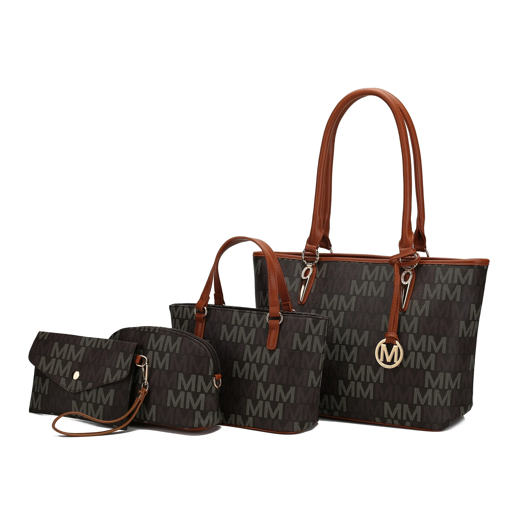 Michaetl Kors XS Carry All Jet Set Travel Womens Tote (Pale Ocean) MK 