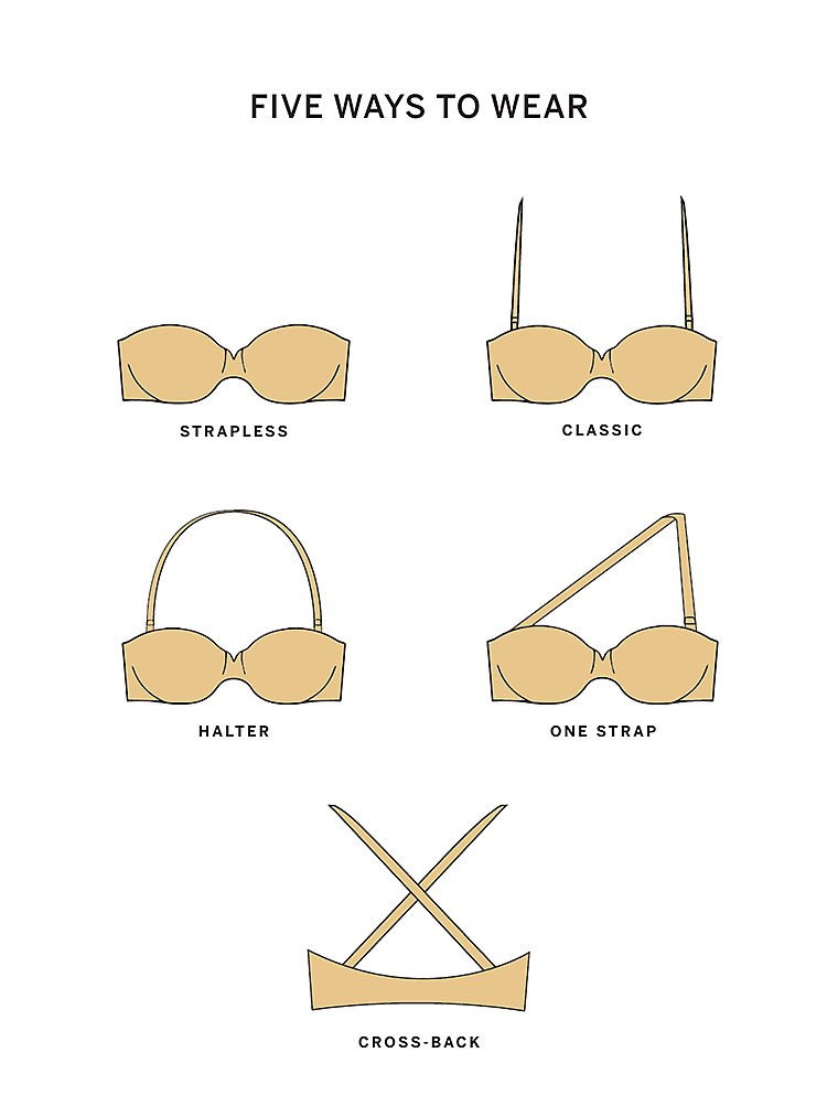 Sexy Illusions Lightly-Lined Strapless Bra