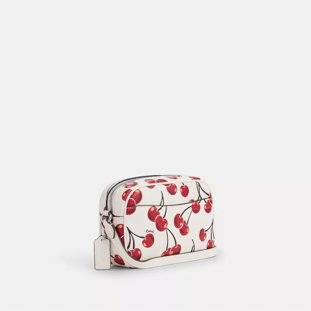 Mini Jamie Camera Bag With Cherry Print