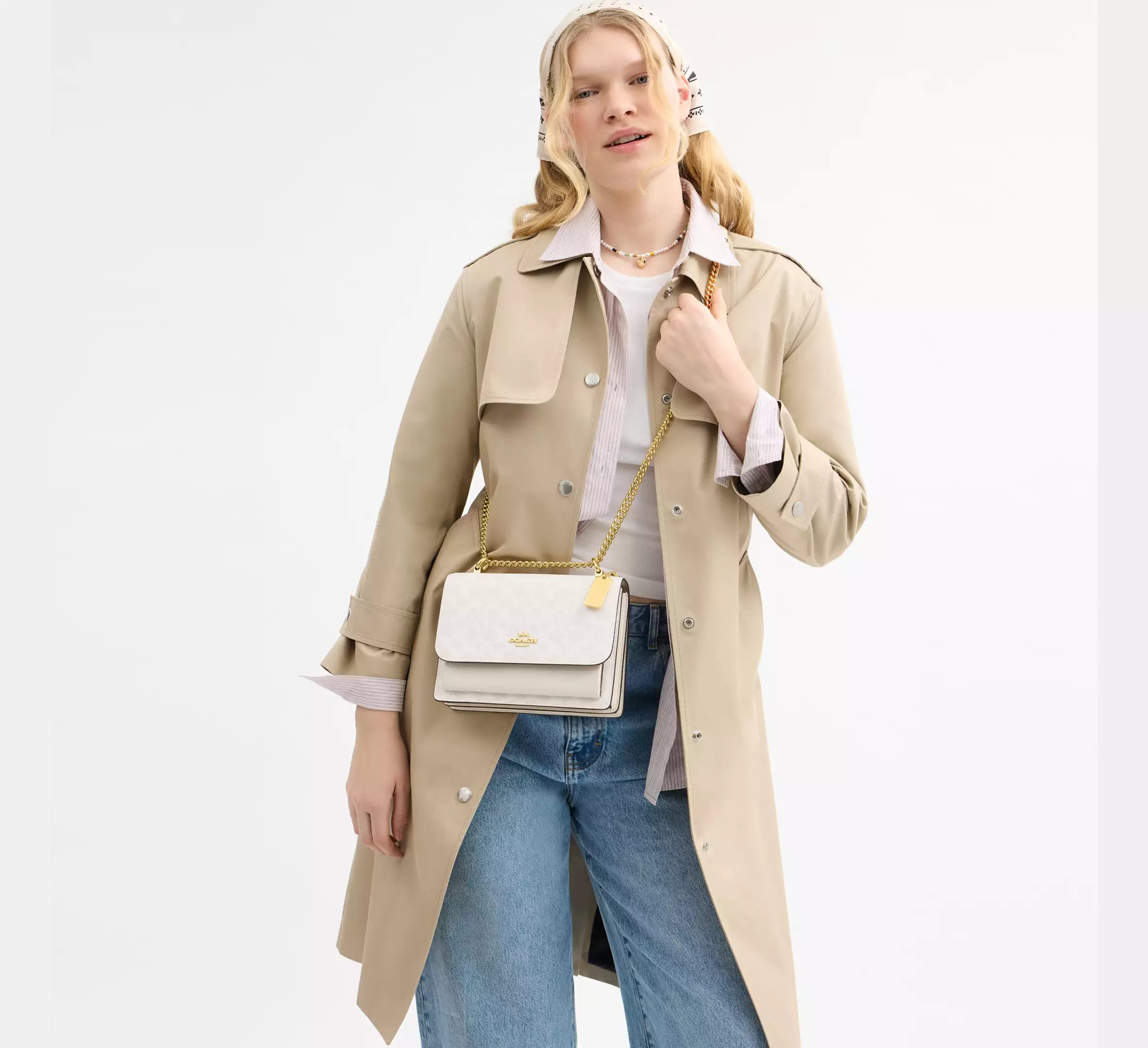 Klare Crossbody Bag In Signature Canvas