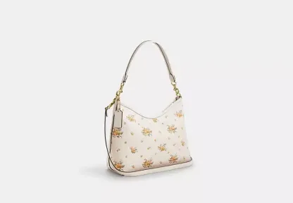 Laurel Shoulder Bag With Floral Print