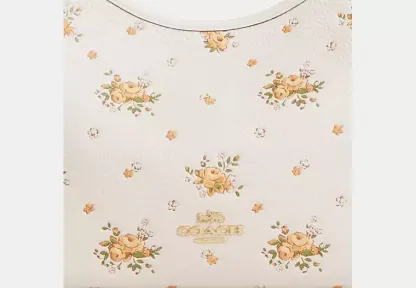 Laurel Shoulder Bag With Floral Print