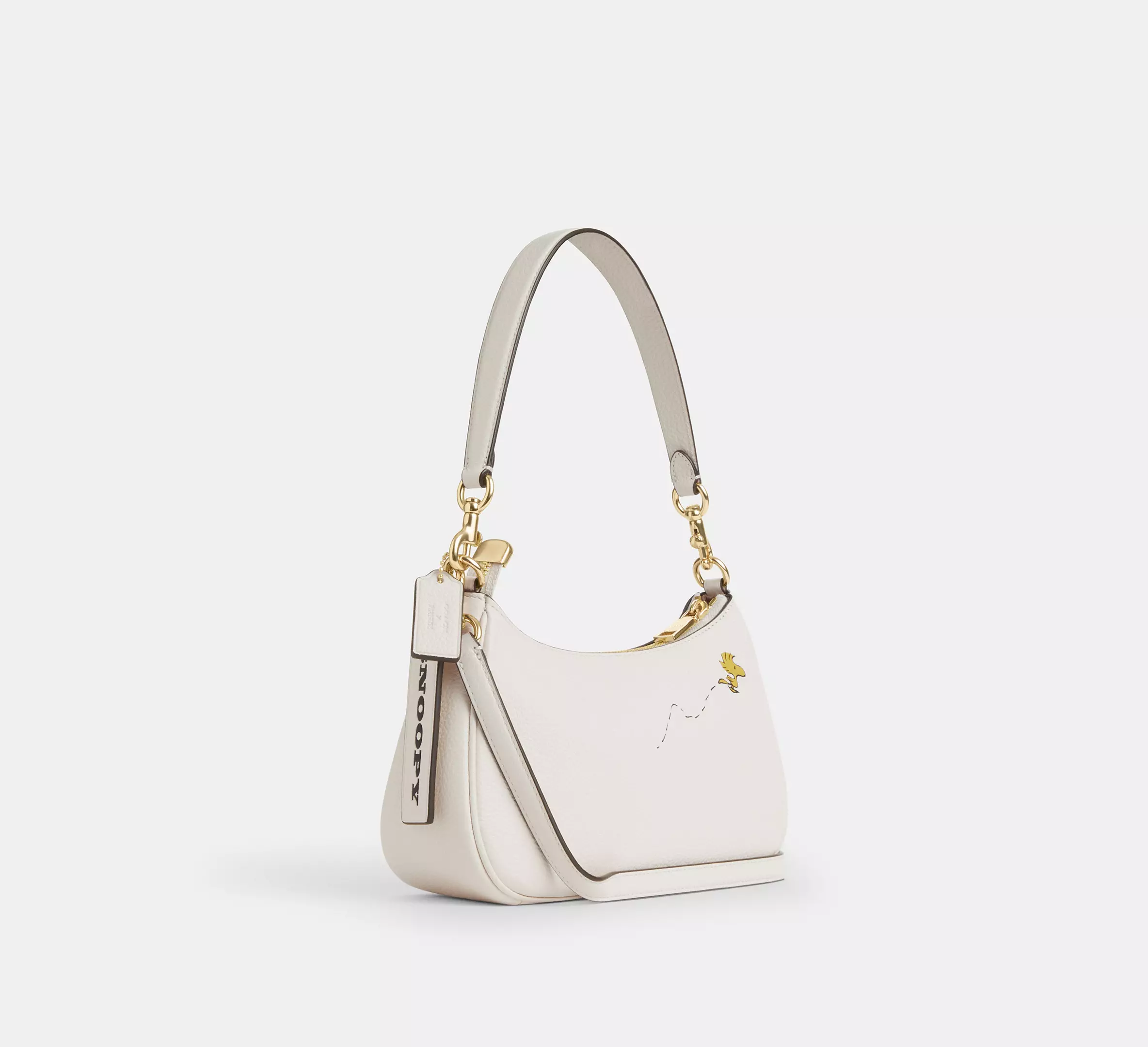 Peanuts Teri Shoulder Bag With Snoopy