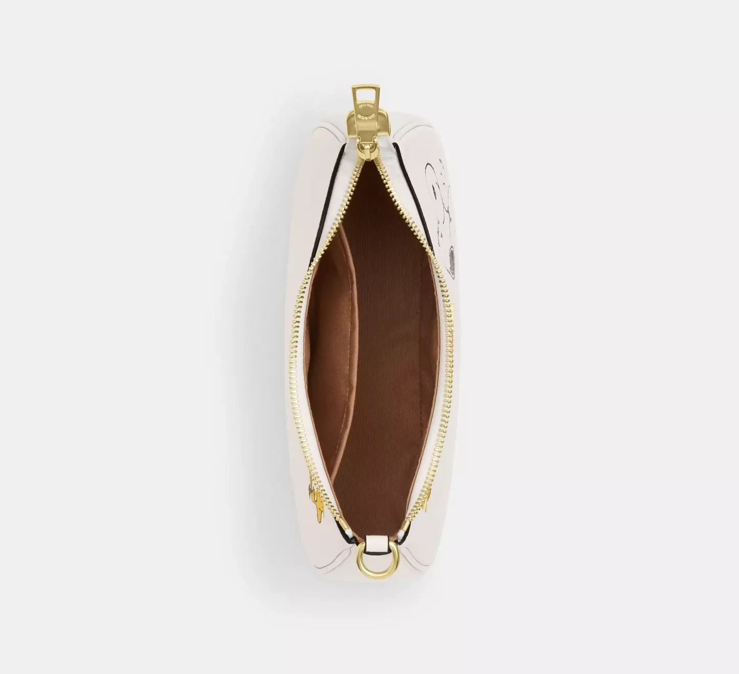 Peanuts Teri Shoulder Bag With Snoopy