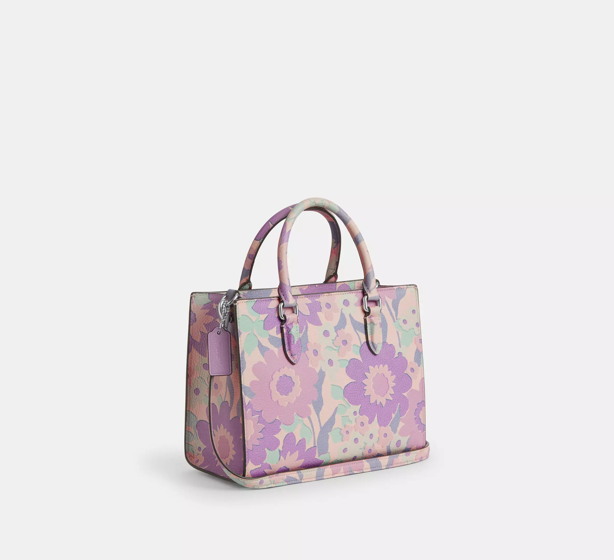 Maggie Small Tote Bag With Floral Print