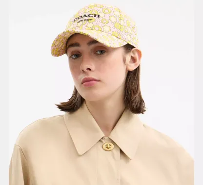 Floral Print Baseball Hat