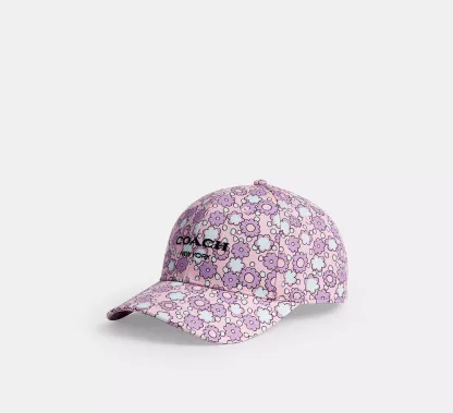 Floral Print Baseball Hat