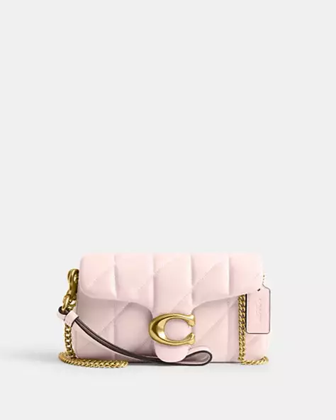 Tabby Crossbody Wristlet With Pillow Quilting