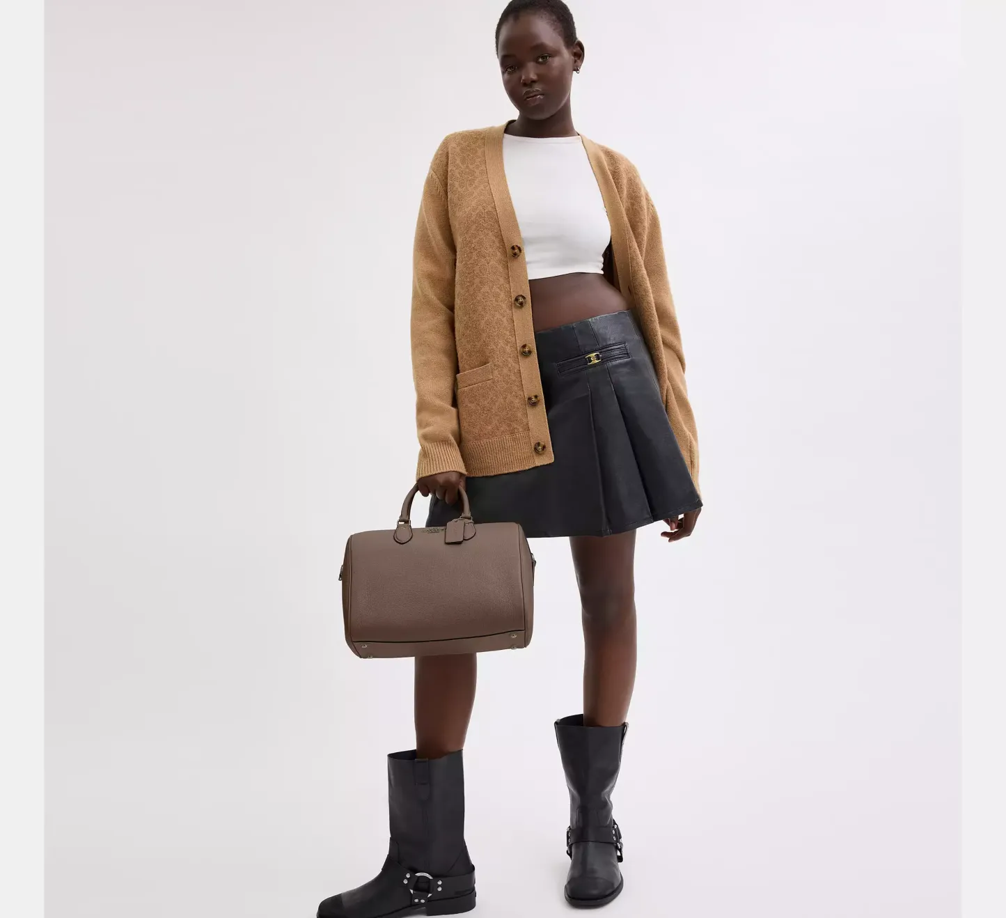 Rowan Large Satchel Bag In Signature Canvas