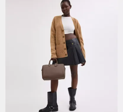 Rowan Large Satchel Bag In Signature Canvas