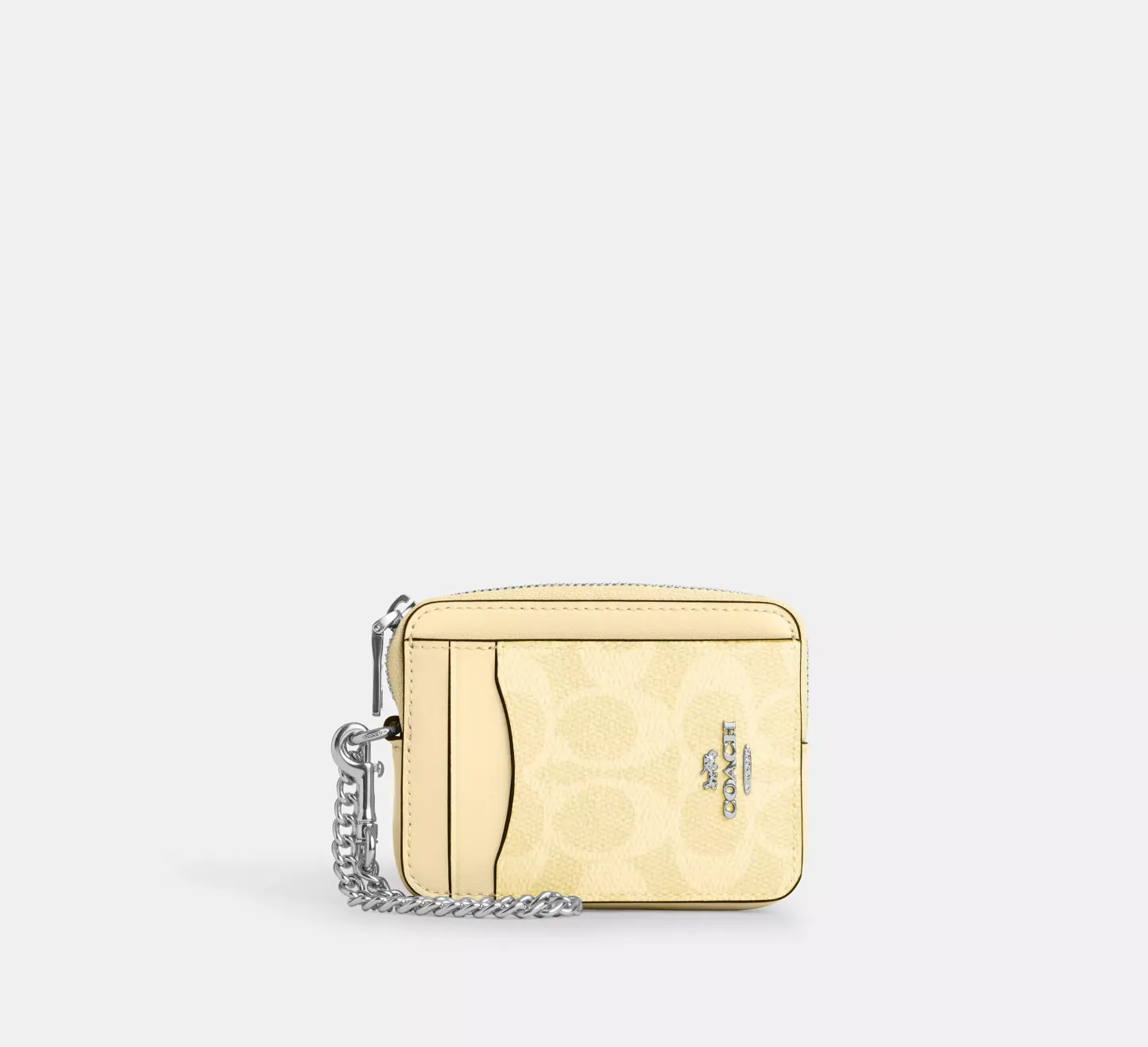 Zip Card Case In Signature Canvas