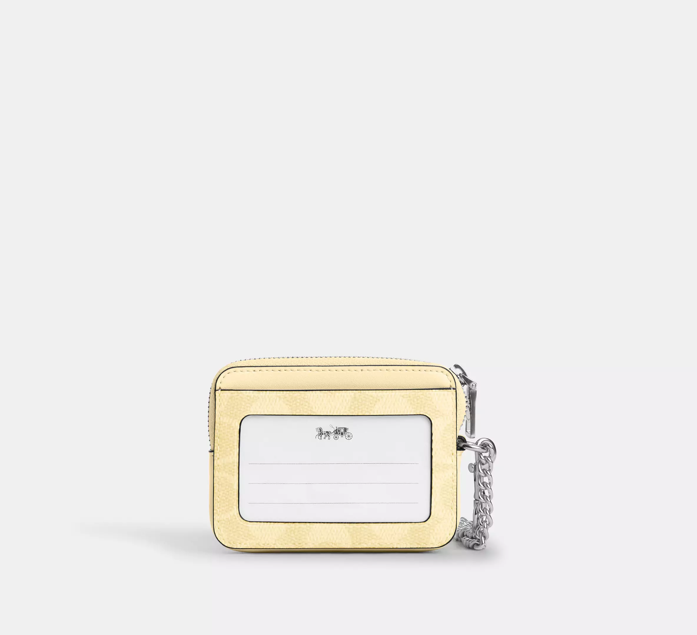 Zip Card Case In Signature Canvas