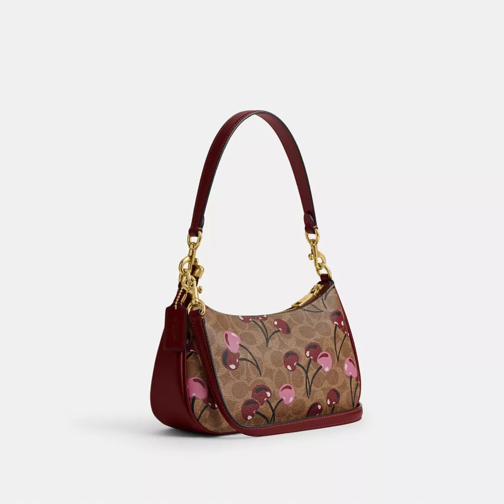 Teri Shoulder Bag In Signature Canvas With