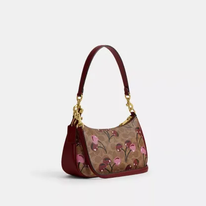 Teri Shoulder Bag In Signature Canvas With