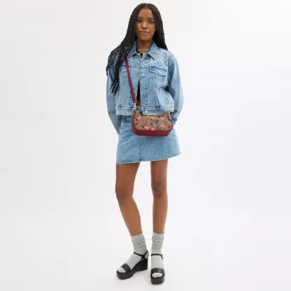 Teri Shoulder Bag In Signature Canvas With