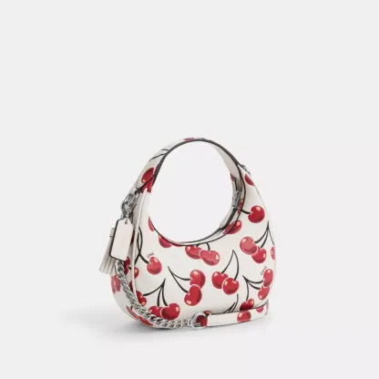 Carmen Mini Crossbody Bag With Cherry Print