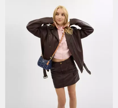 Teri Mini Crossbody Bag In Signature Denim