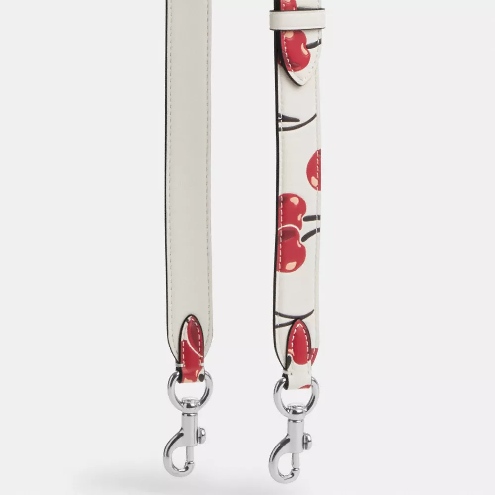 Strap With Cherry Print