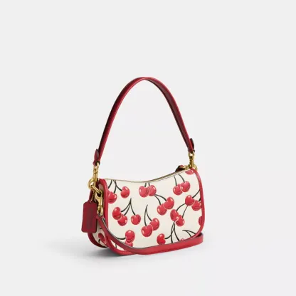 Swinger Bag With Cherry Print