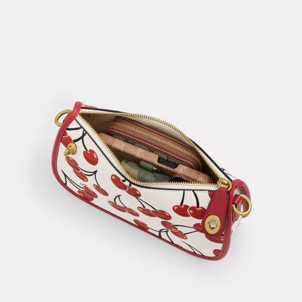 Swinger Bag With Cherry Print