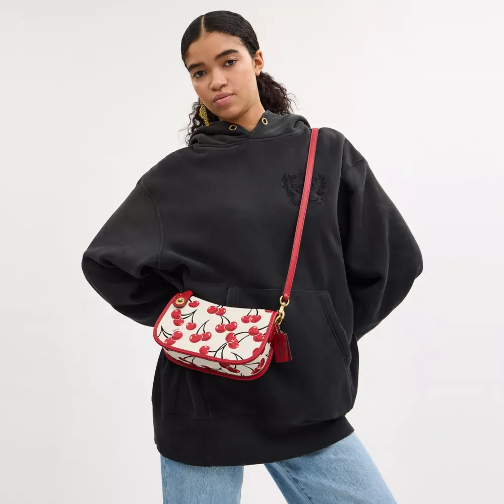 Swinger Bag With Cherry Print