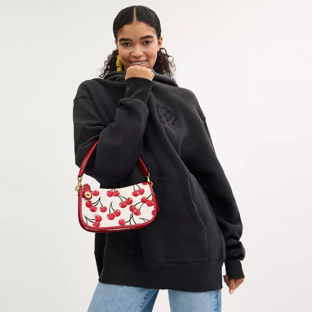 Swinger Bag With Cherry Print