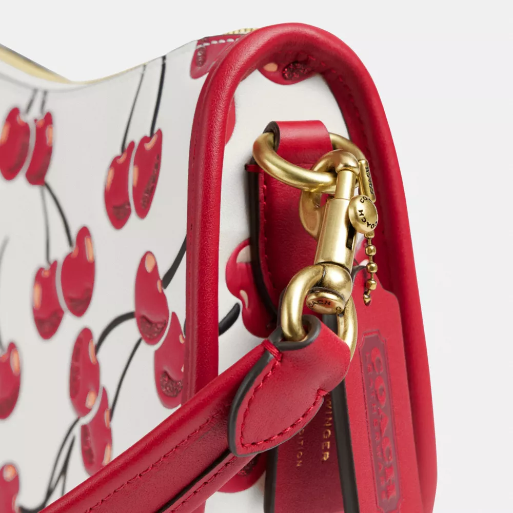 Swinger Bag With Cherry Print
