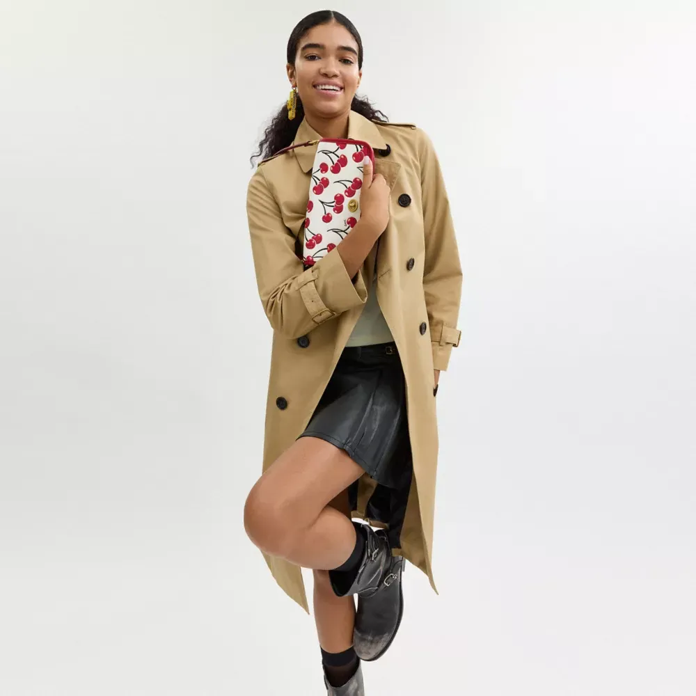 Dinky Bag With Cherry Print