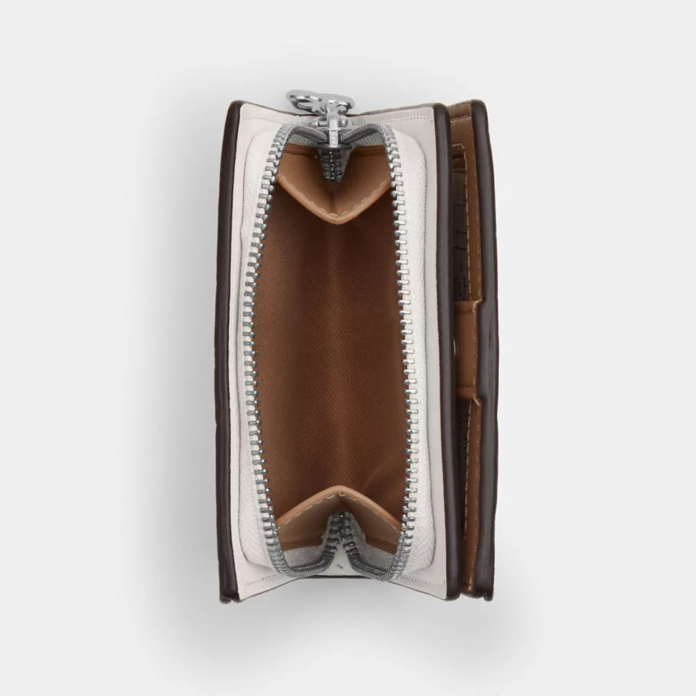 Snap Wallet With Cherry Print