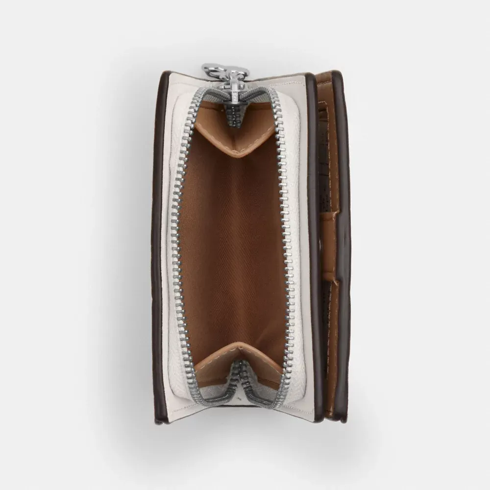 Snap Wallet With Cherry Print