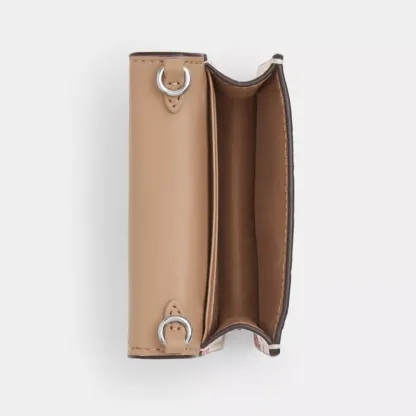 Mini Wallet On A Chain With Cherry Print