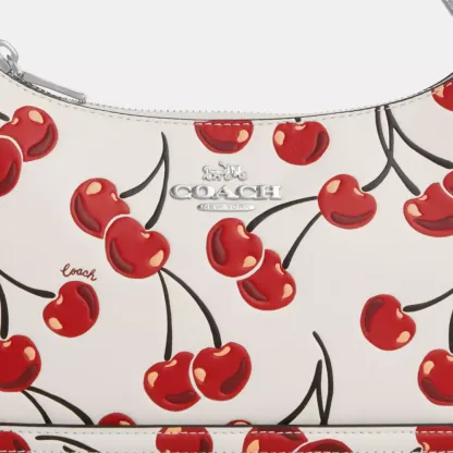 Teri Shoulder Bag With Cherry Print