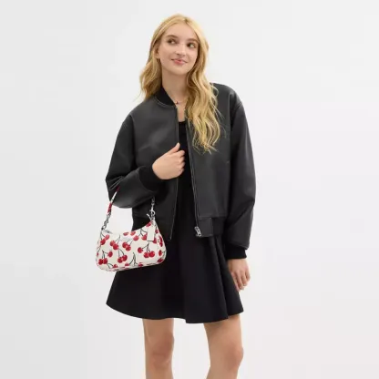 Teri Shoulder Bag With Cherry Print