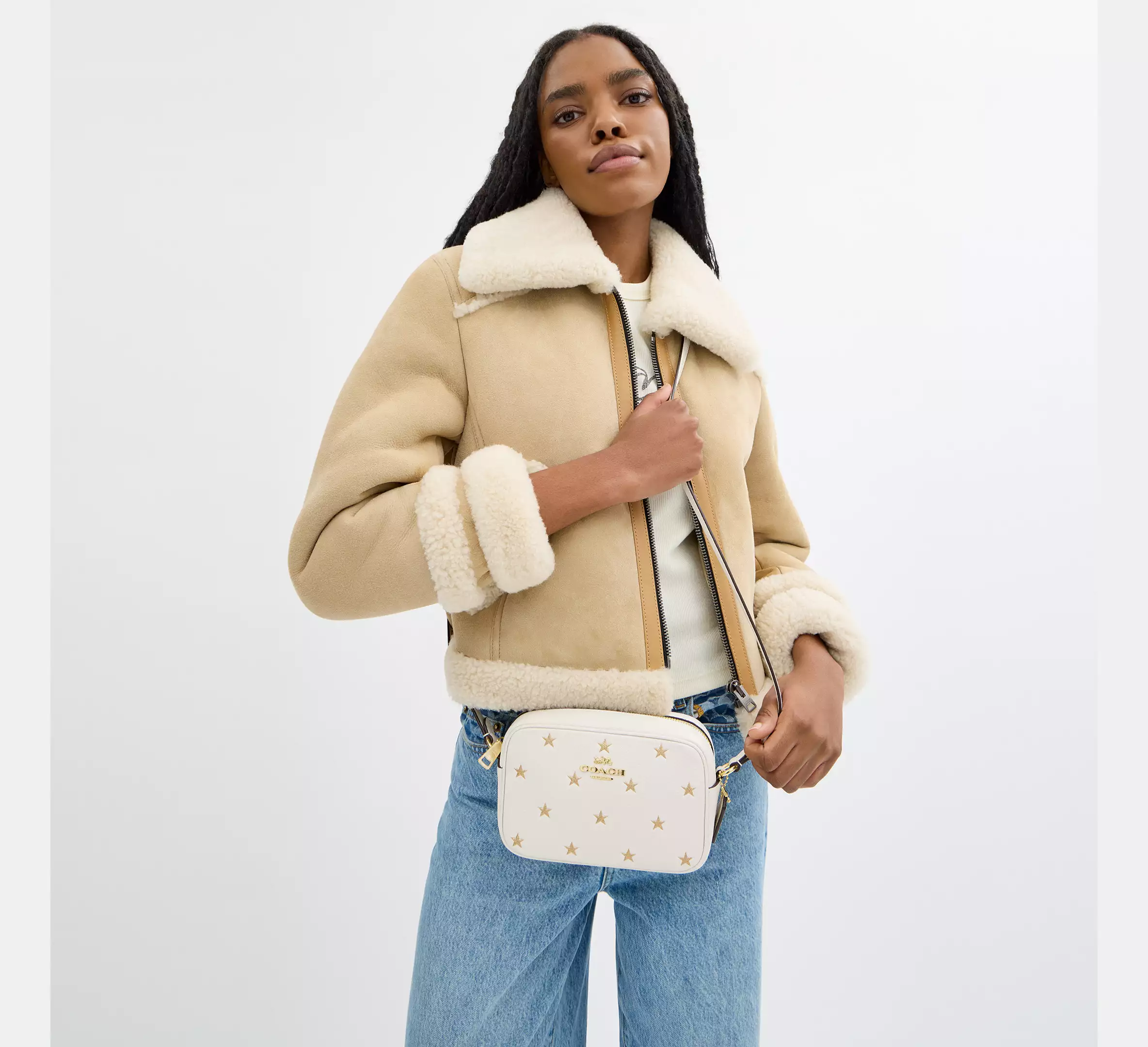 Mini Camera Bag In Signature Canvas