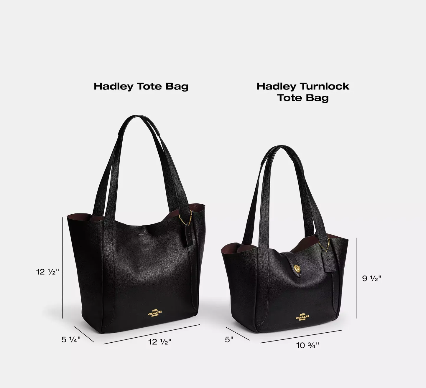 Hadley Turnlock Tote Bag