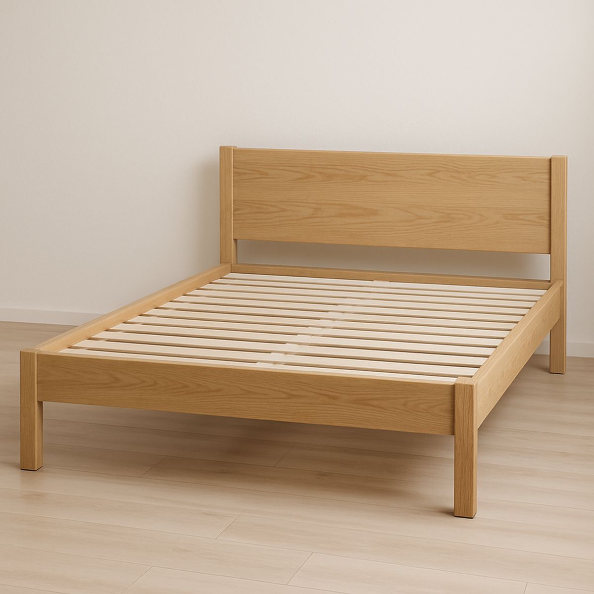 Cadre de Lit en Bois Massif Chêne 200x160 cm