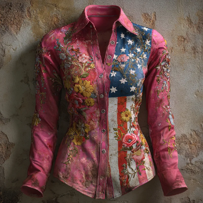 Women's US 250th Anniversary Casual Shirt