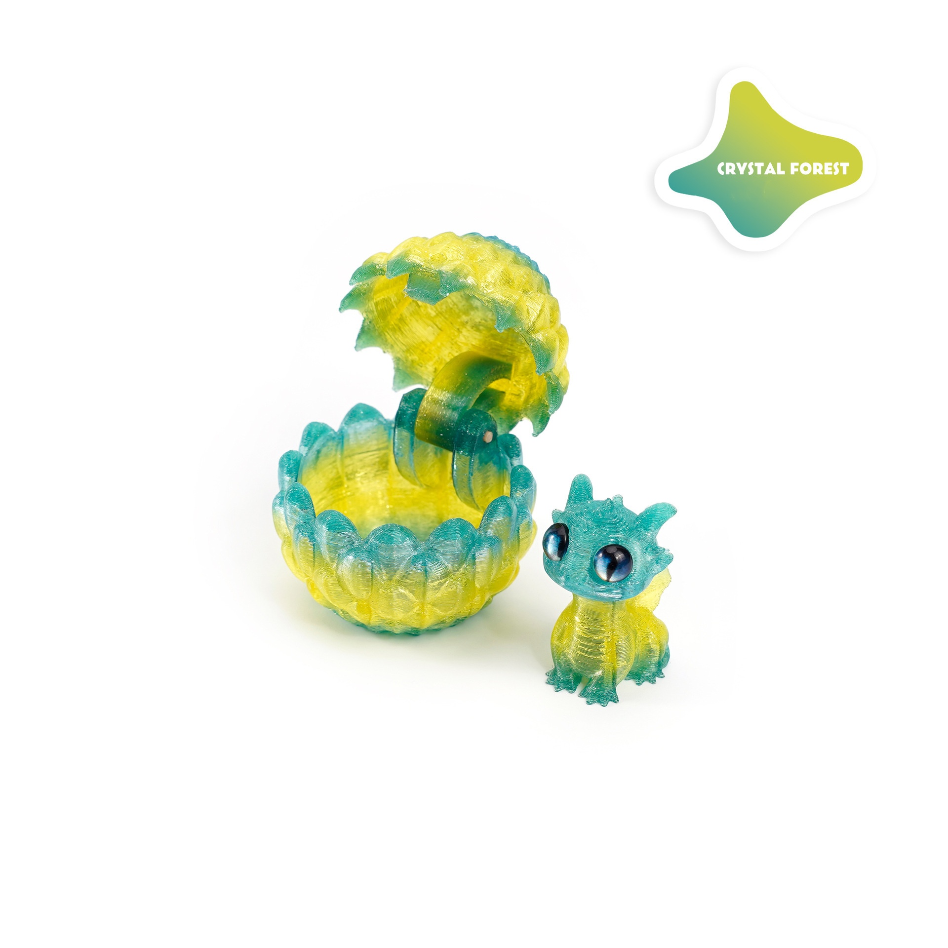 🎁🐉Your Favorite Sky Companions: 10-Piece Random Colors Mini Dragon Egg Set
