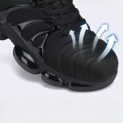 Lightweight Steel Toe Shoes for Men & Women – Puncture Proof Work Sneakers with Kevlar Midsole, Slip Resistant Safety Composite Toe